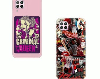 Harley Quinn Touch Phone Case, Liquid Silicone Stylish Huawei & Oppo Cover, 90s Gift