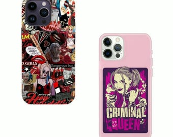 Harley Quinn iPhone Case/Unique Liquid Silicone Xiaomi Redmi Touch Phone Cover/90s Gift