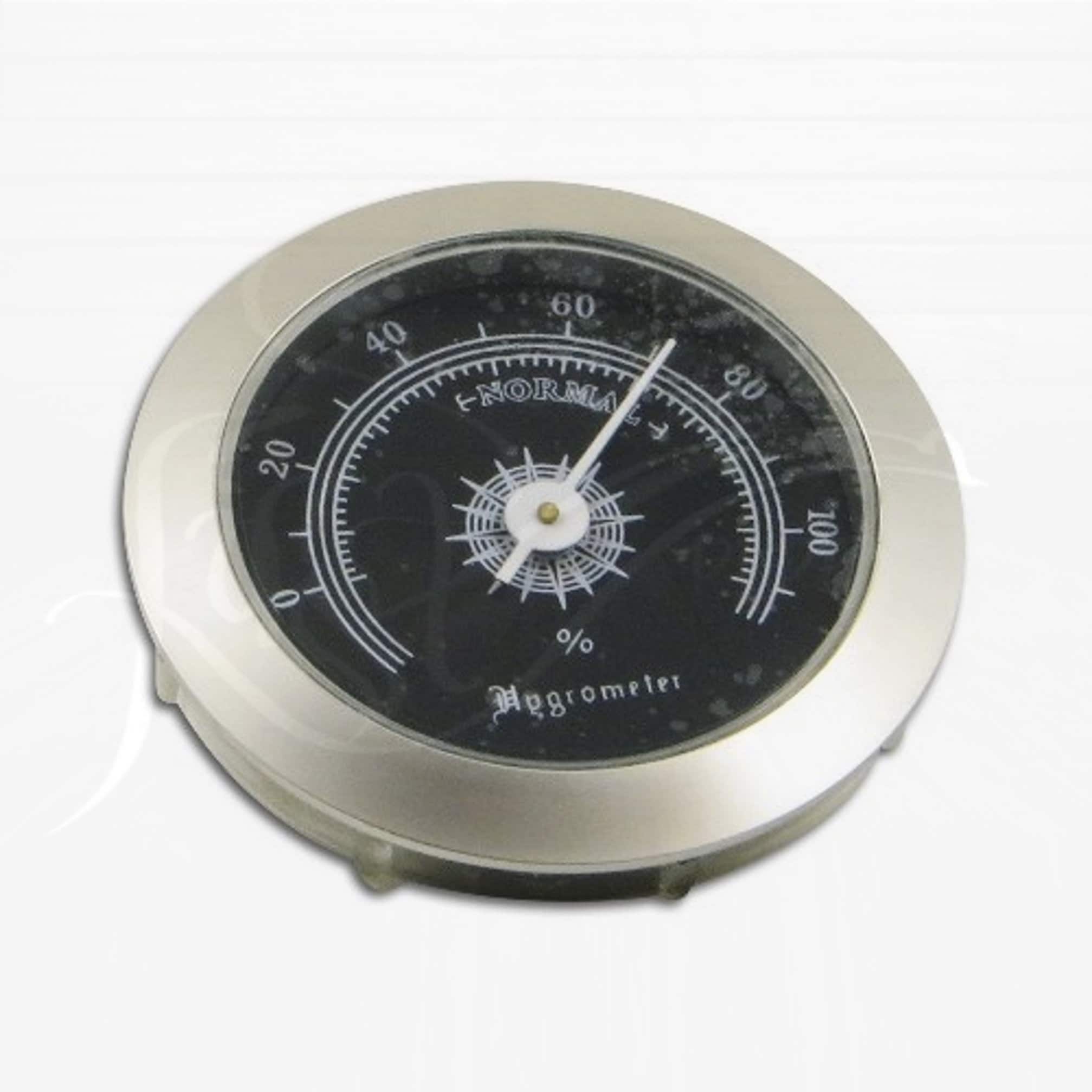 GERMANUS Calibratable Hygrometer for Humidor, digital - Round III