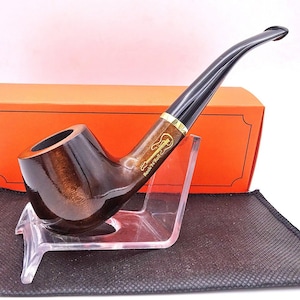 Stylish Pear Wooden Apple Pipe like Rare Briar Pipes with Unique Smoking/Artisan Special Rock’n Roll Pipe/Birthday & Groomsmen Gift to Him