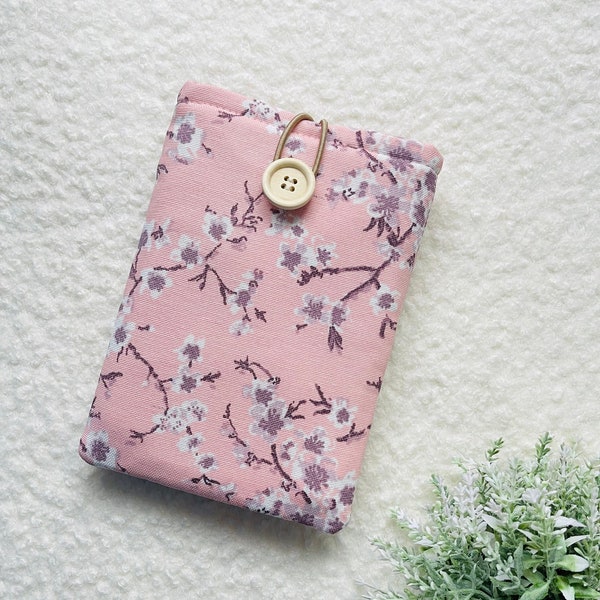 Kirschblüte Kindle Hülle, Pink Kindle Paperwhite Hülle, Kindle Oasis Hülle, gepolsterte Blume Kindle Tasche, Floral Kindle Hülle, Kindle Bag