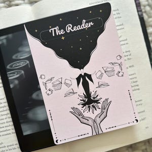 Celestial Kindle Insert for Clear Case, Kindle Skin for Book Lovers, Kindle Insert, Kindle Accessories, E-Reader Insert for Clear Case
