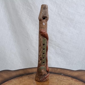 Mayan double flute on sale