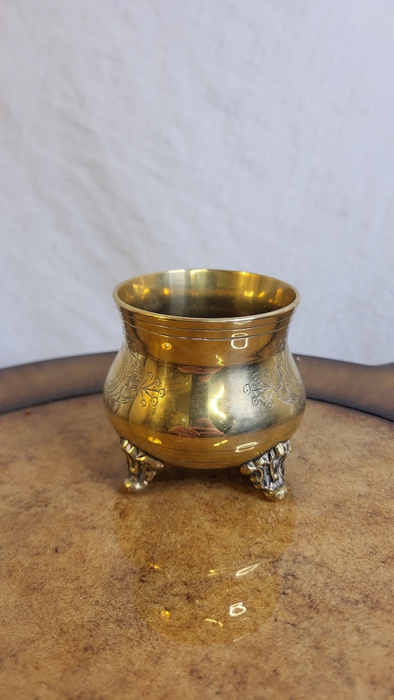 ヴィンテージ シルバープレート メタル 花の彫刻デザイン シュガー  