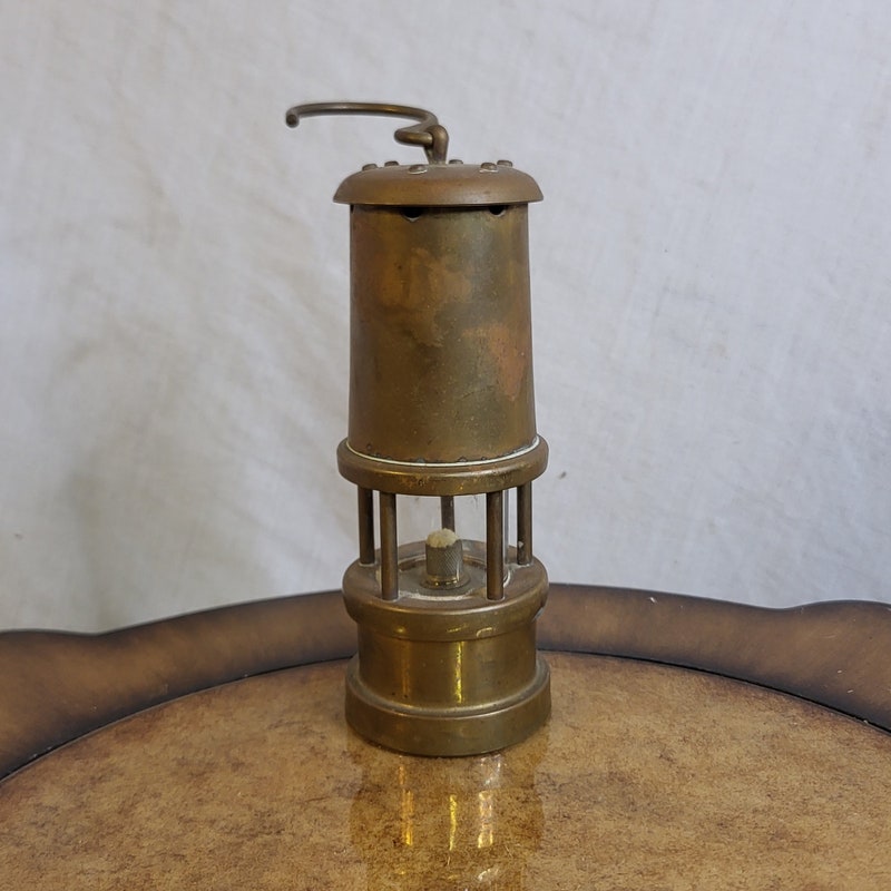 Antique Miners Lamp - Etsy