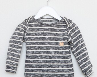 Baby sweatshirt stripes size 74