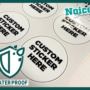 Waterproof Stickers  Durable Custom Stickers –
