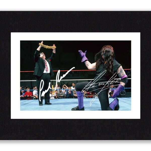 Undertaker Wwe Plaques Etsy