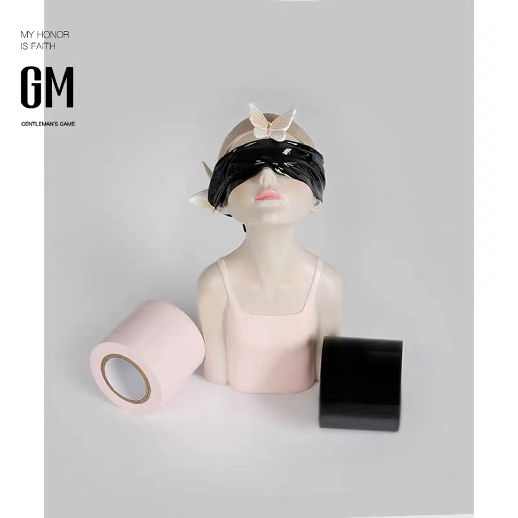 Bondage Non Adhesive Electrostatic Static Tape,training SM, Shackles, Blindfolds, Full Body