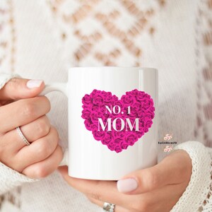 No.1 Mom Mothers day coffee Mug , Name mug, Mom coffee mug, Ceramic mug, mom mug, best Mother&#39;s Day gift