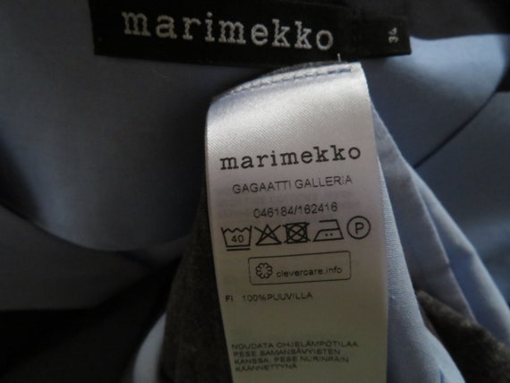 Vintage MARIMEKKO Hemd Size XS/S Gagaatti Galleri… - image 4