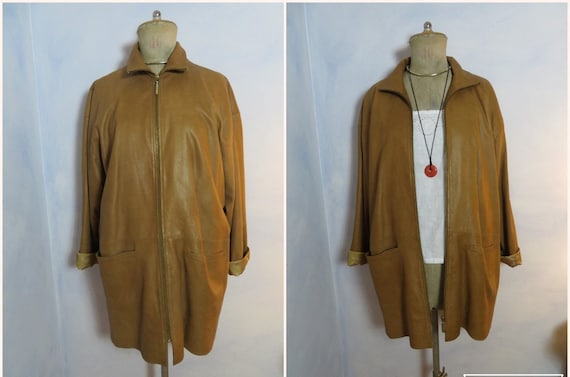 ジャケット・アウター vintage wool double chester coat brown