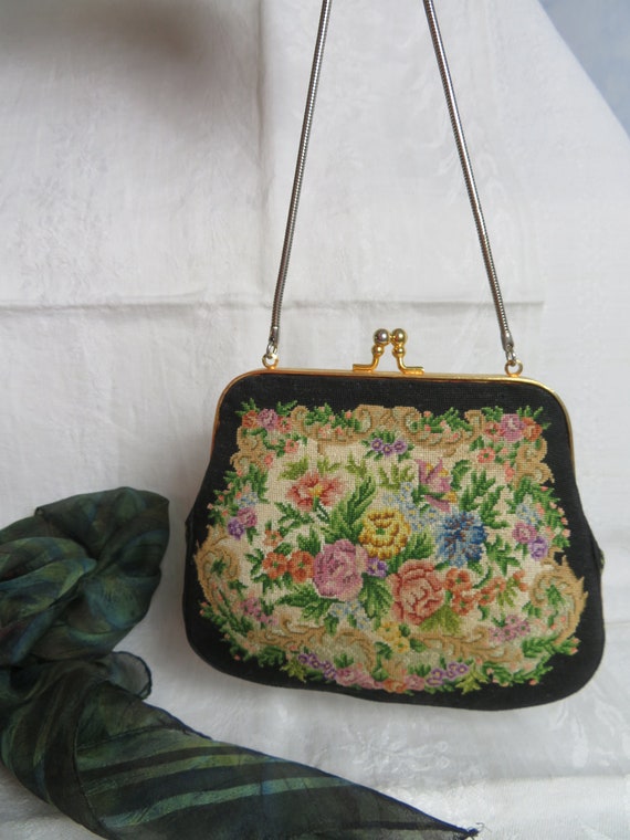 Vintage Tapestry Upcycled Chain Bag By Frankie. | notonthehighstreet.com