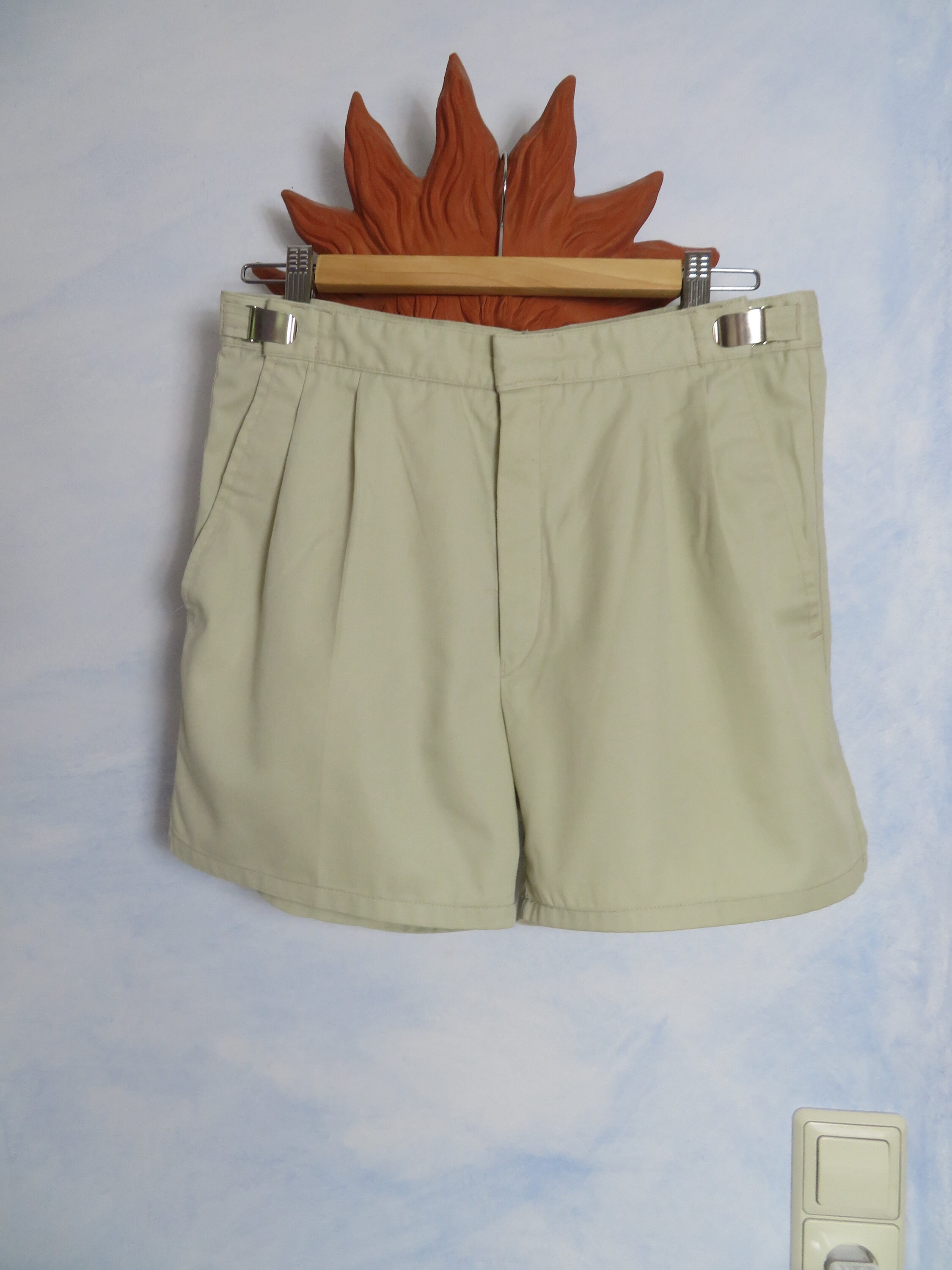 70s Pleated Shorts -  Canada