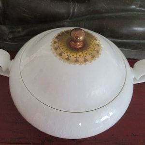 Rosenthal Duitsland Terrine 1,5 liter ragoutkom met deksel, Quatre Couleurs Form 11250, ontwerp Bjoern Wiinblad Vintage