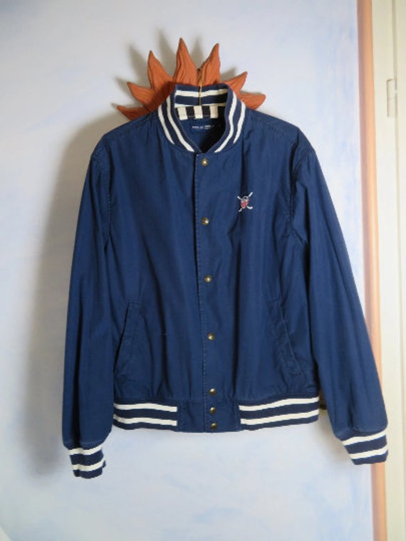 Vintage Ralph Lauren Polo Size L Blouson Popeline… - image 3