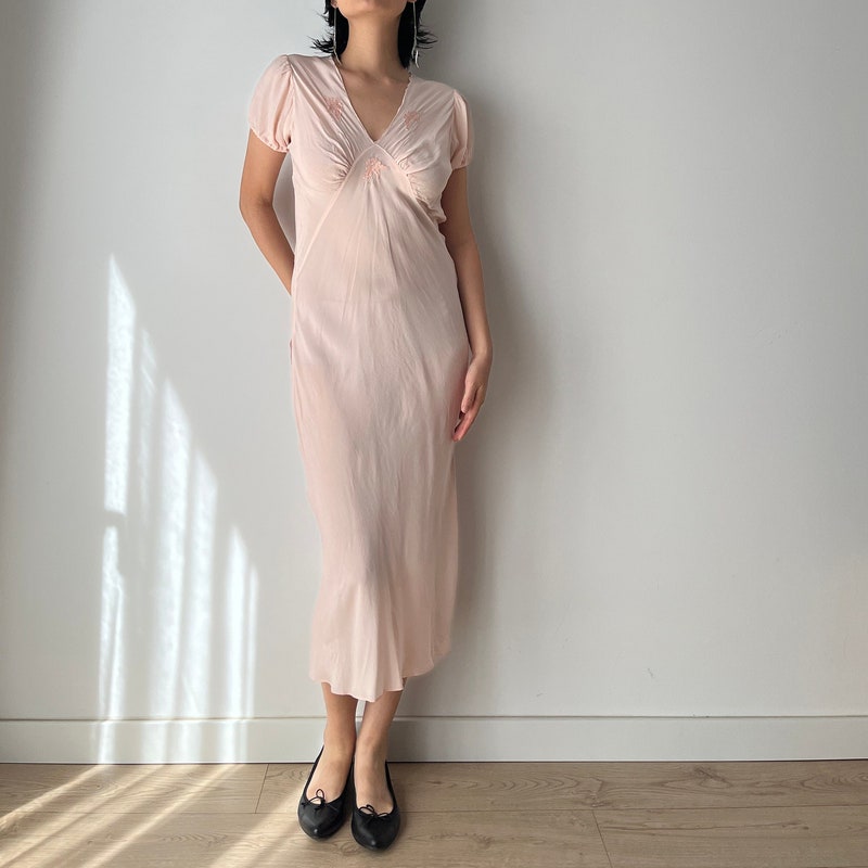 Afterglow Bias Cut Dress