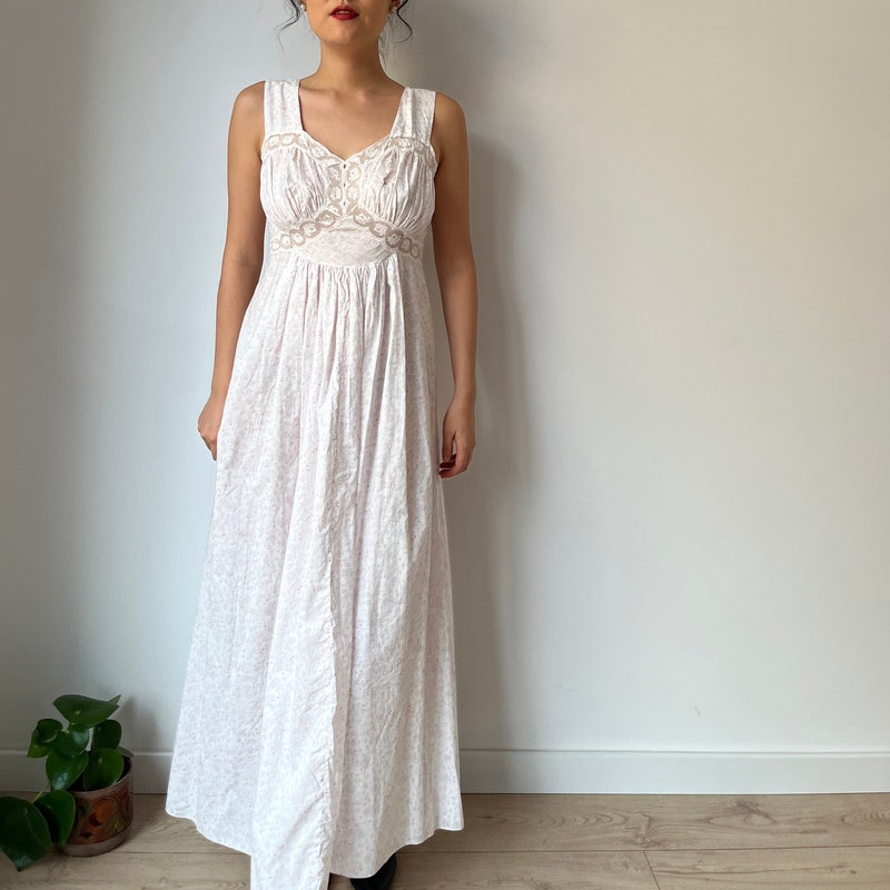 Vintage Floral Print Dress - S main image 0