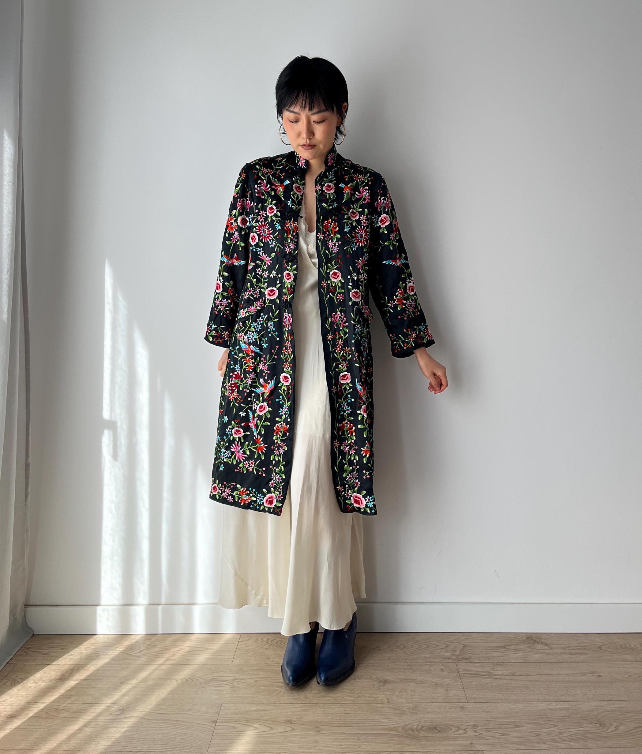 ヴィンテージ vintage チャイナ 刺繍 ジャケット 40 大きめ 2025年最新】Yahoo!オークション -ビンテージ チャイナ