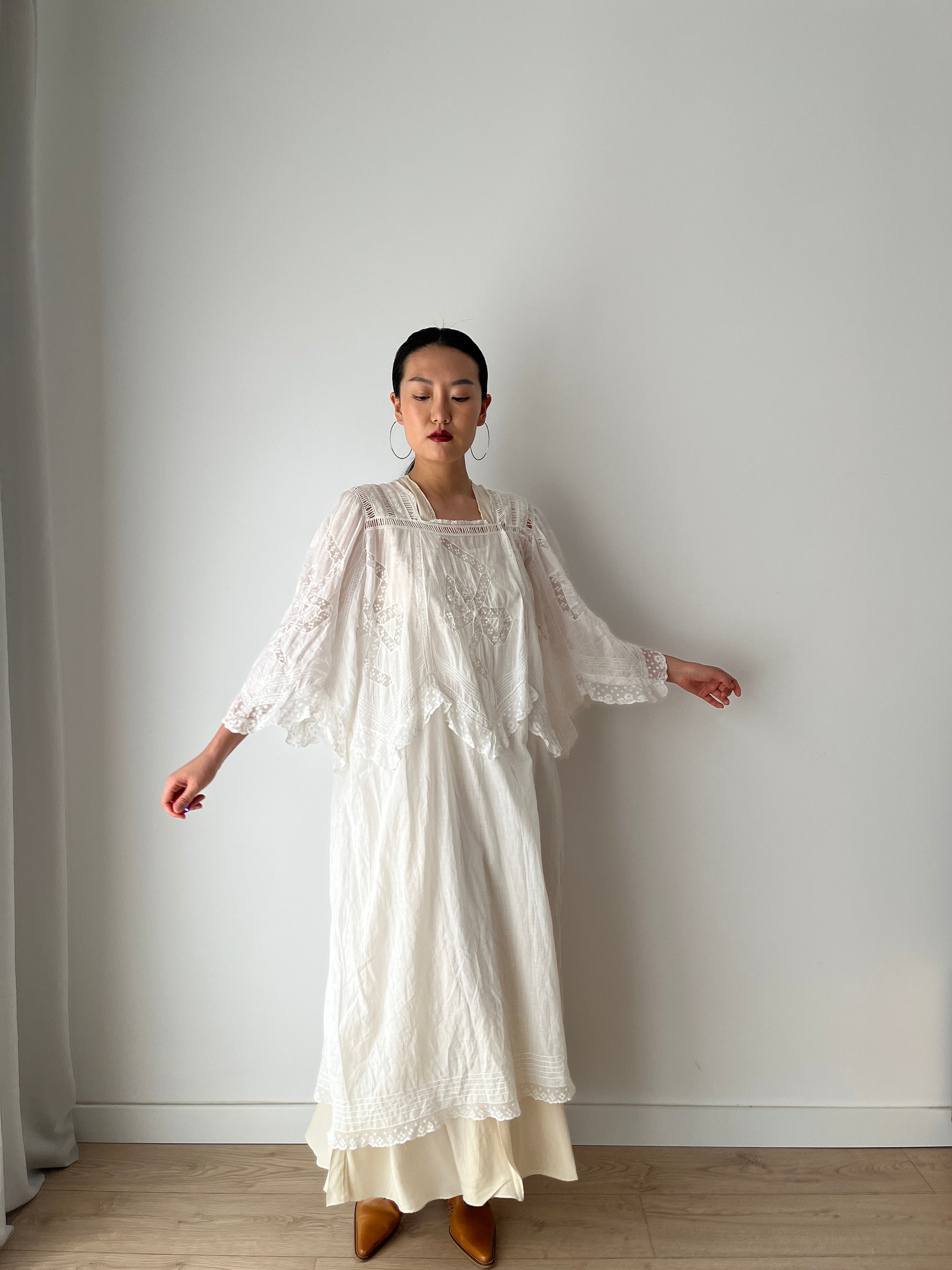 LuxeNights Camicia Da Notte Senza Maniche Con Stampa Floreale - Foto 10