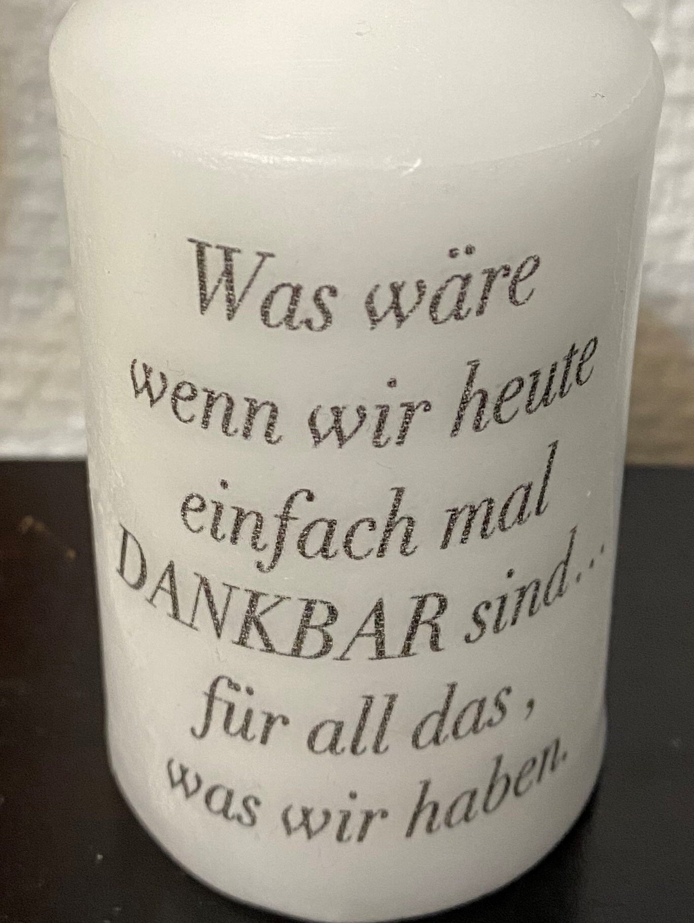 Kerzen mit Spruch beschriftete Kerzen Dekoration Etsy