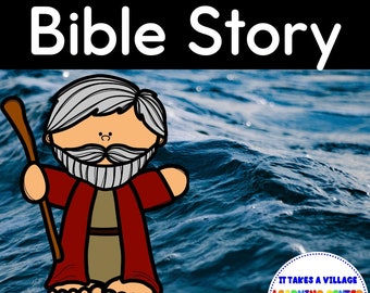 Coloring the Moses Story: Faithful Illustrations, Biblical Coloring Pages, Sunday School Activities. Dive into History and Faith!