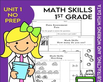 IM Grade 1 Math™/Foglio di lavoro per addizioni, Foglio di lavoro per sottrazioni, Esercizi di matematica, Fogli di lavoro di 1° grado, Attività matematiche, Fogli di lavoro per insegnanti