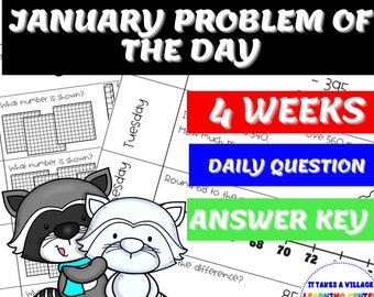 Daily Math Problems Worksheets Mathematics Third Grade Daily Worksheet