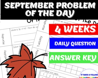 Boost Math Skills: 3rd Grade Problem of the Day