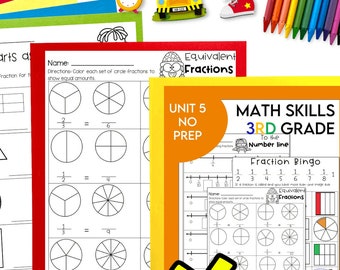 IM Grade 3 Math™ Printable Fractions Worksheets for 3rd Grade Math Homework & Assessment Teacher Resources Learn Fractions Number Line