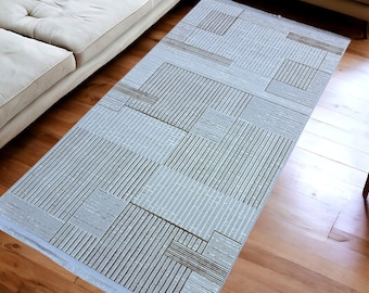 Washable Non-Slip Runner Rug: Thin Kitchen Hallway Rug