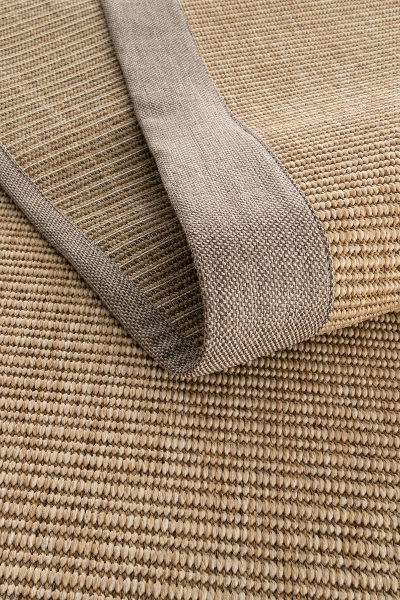 Custom Jute Sisal Look Rug Runner: Hallway, Kitchen, Stairs - Etsy