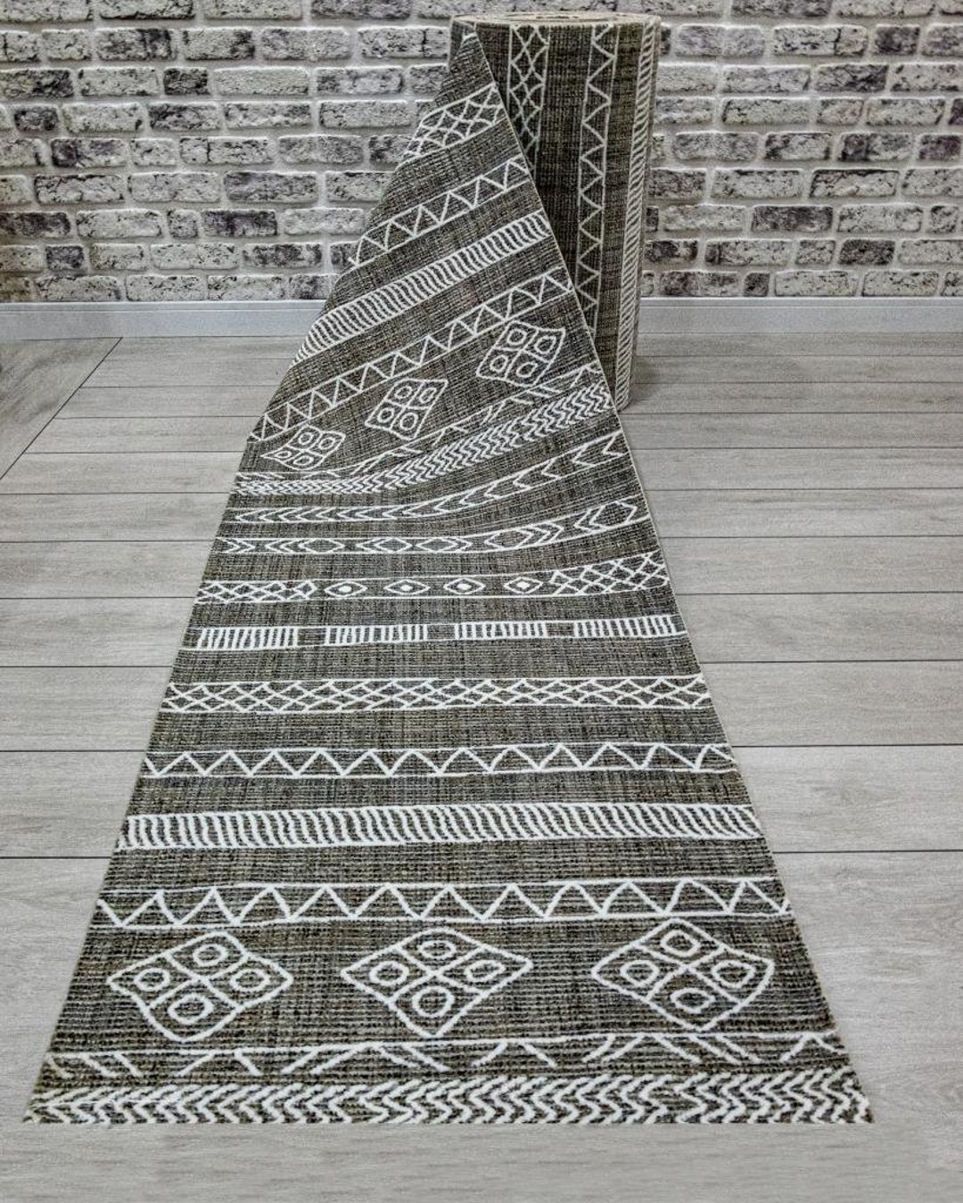14x25 Long Runner Rug Custom Rug, Extra Long Runner Rug for Stairs Corridor Kitchen, Low Pile ...