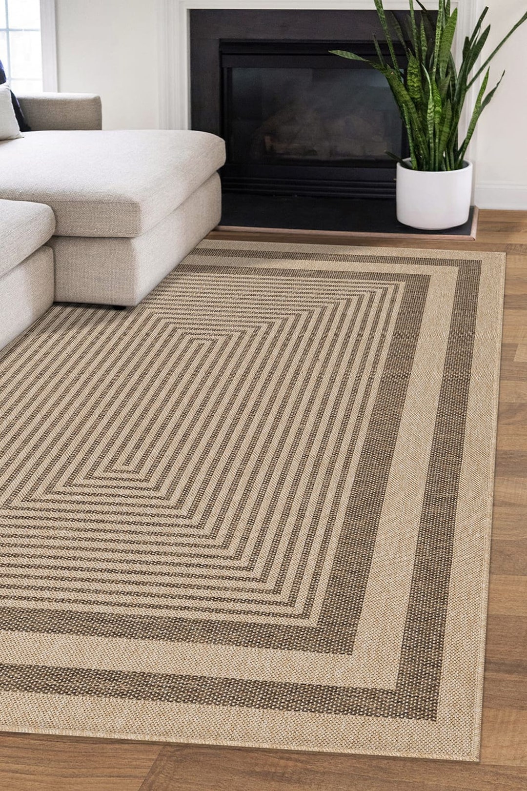 Jute Rug 6x9, Sisal Rug 6x9 for Living Room, Corridor Runner, Custom