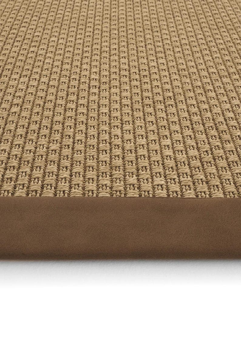 Custom Size Jute Sisal Cool Rugs Runner for Bedroom Aesthetic Stairs