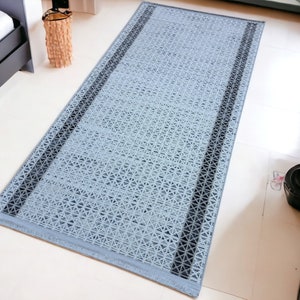 Cut to Size Custom Rug Runner, Cool Rugs - Washable - Non Slip Custom Runner Rug for Stairs Kitchen Hallway Bathroom Living Room,