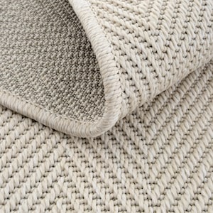 Custom Size Sisal Jute Rug – Herringbone Cream Runner for Hallway, Kitchen, Stair – Ecru Home Decor Cool Rugs