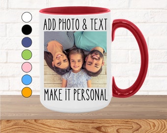 Personalized Mug, Personalized Coffee Mug, Custom Mug, Custom Gift for Her, Gift for Him, Custom Photo Mug, Name Mug, Personalized Gift,