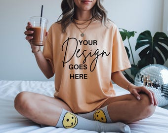 T-shirt photo personnalisé, chemise avec texte personnalisé, t-shirt graphique personnalisé, cadeau personnalisé pour elle, chemise ras du cou en coton doux, toile Bella