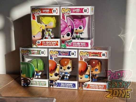 Custom Sonic the Hedgehog Funkos Set 1 Super Sonic Amy -  Portugal