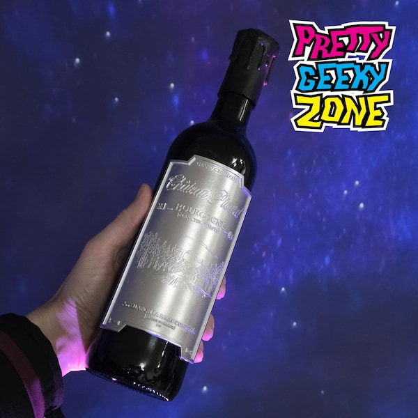 Star Trek Château Picard Romulan Ale Klingon Blood Wine labels etc.