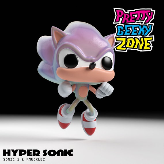 Custom / Edited - Sonic the Hedgehog Customs - Hyper Sonic (Sonic