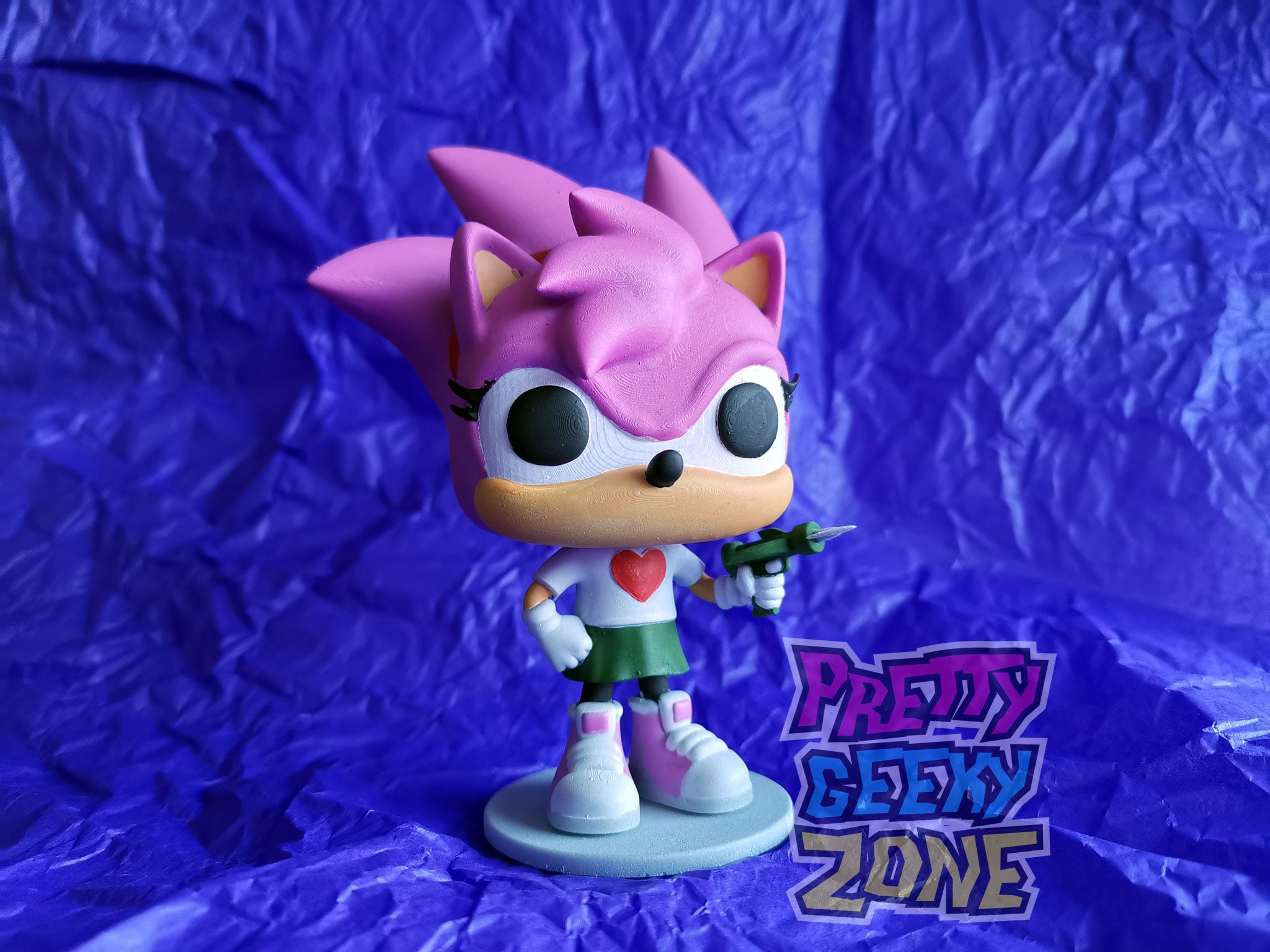 Custom Sonic the Hedgehog Funkos Set 1 Super Sonic Amy -  Finland