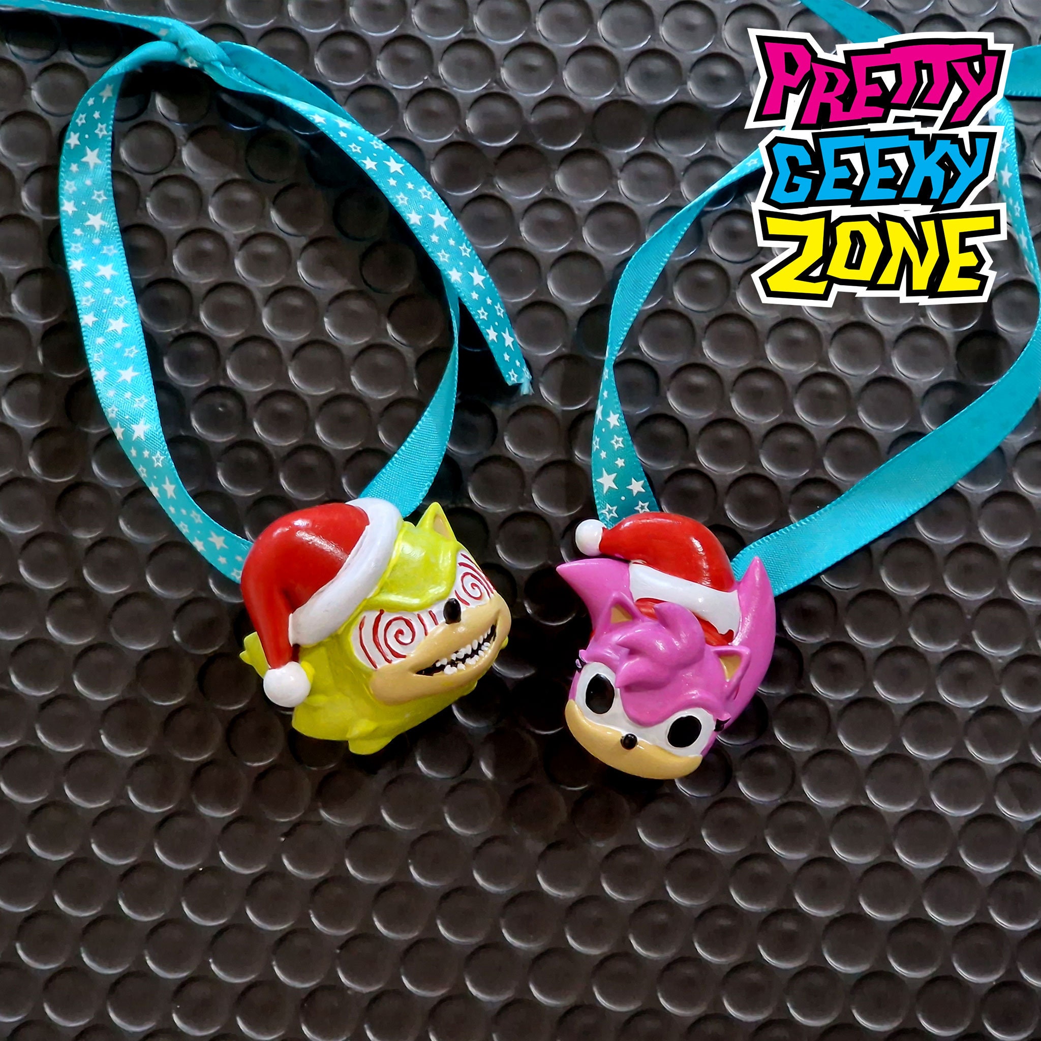 Sonic the Hedgehog Christmas Ornament Super Sonic Amy Rose -  Finland