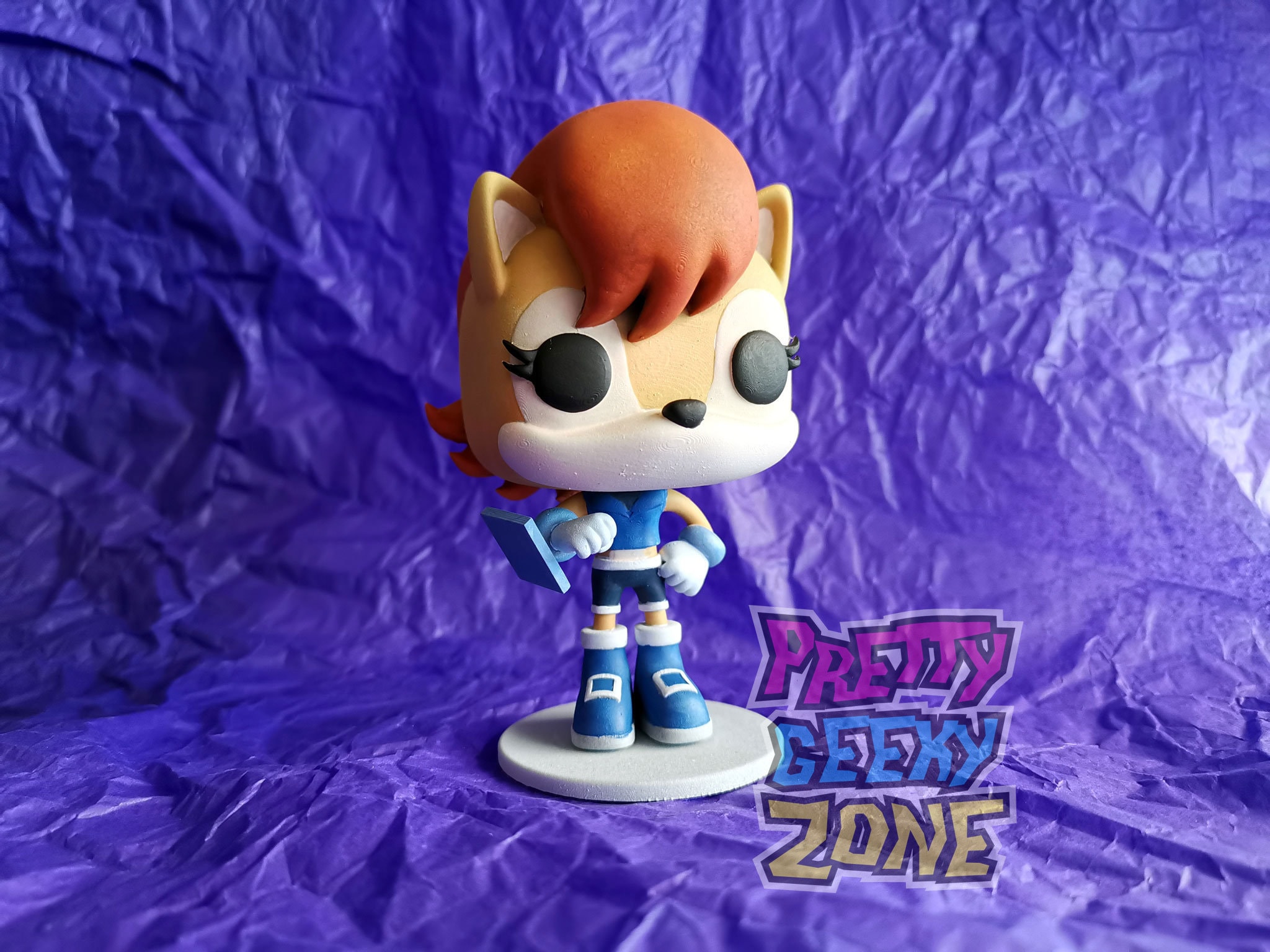 Custom Sonic the Hedgehog Funkos Set 1 Super Sonic Amy -  Norway