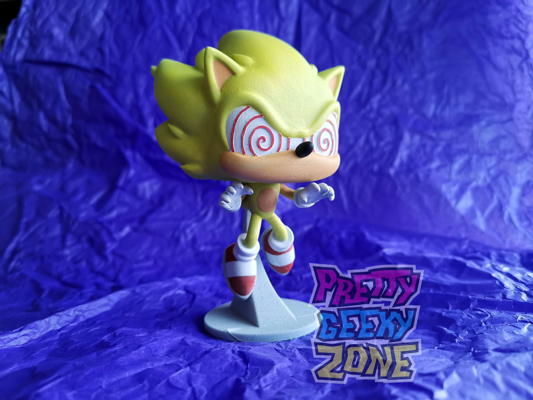 Custom Sonic the Hedgehog Funkos Set 1 Super Sonic Amy -  Norway