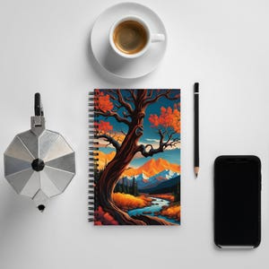 Colorado Spiral Notebook, Mountain Journal, Scenic Nature Notebook, Hiking Notebook, Outdoor Writing Pad, Colorado Travel Journal