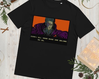 All Your Base are Belong to Us - One sided orange tee