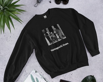 YAMAGUCHI SWEATSHIRT | Rebooted Sweatshirt | Controversial Shirt | Political Historical Otoya Yamaguchi Japanese Activist Sweatshirt