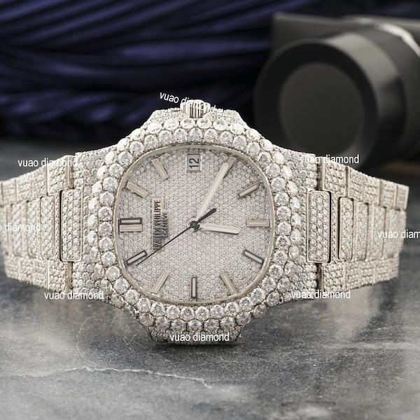 Lab Diamond Watch Etsy